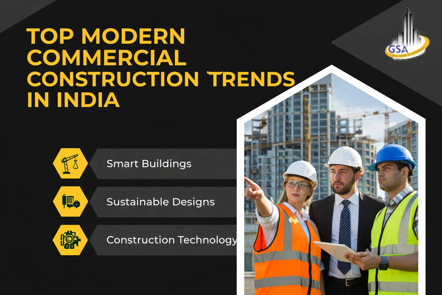 Top Modern Commercial Construction Trends in India